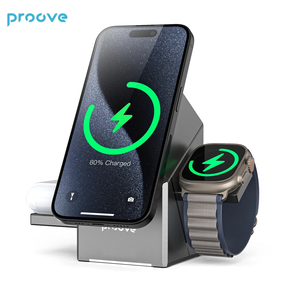 3 in 1 Fast Charging Autorotation For iPhone Series - sky-case