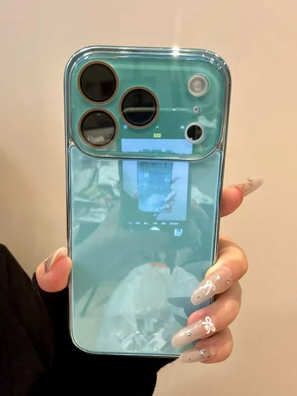 Luxury Plating Tempered Glass Bumper Case - sky-case