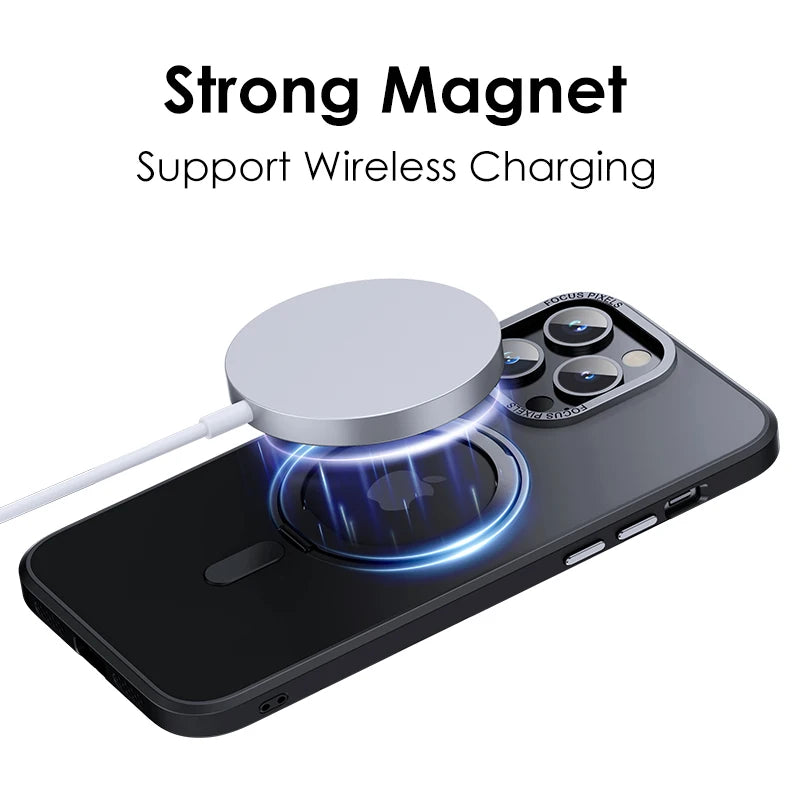 Luxury Magnetic Stand 360° Rotation Ring Holder Phone Cover - sky-case
