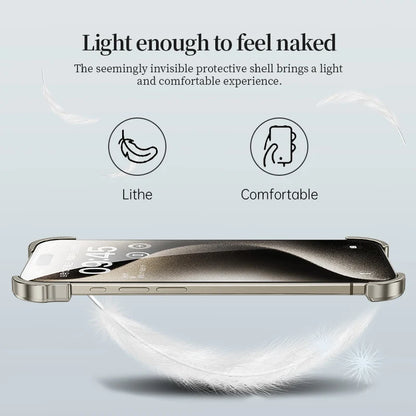 Luxury Aluminum Metal Rimless Anti-drop Phone Cover - sky-case