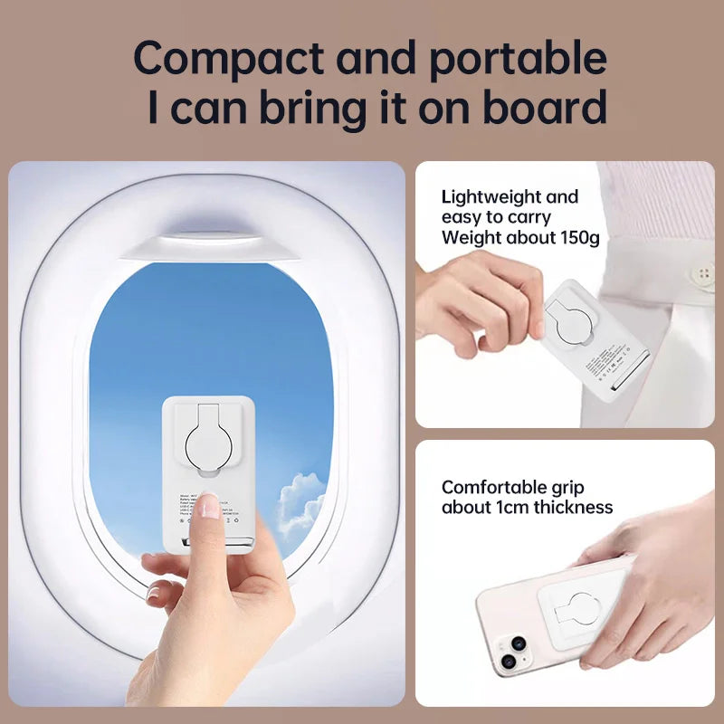 3 in 1 Power Bank Magnetic Folding Stand Charger - sky-case