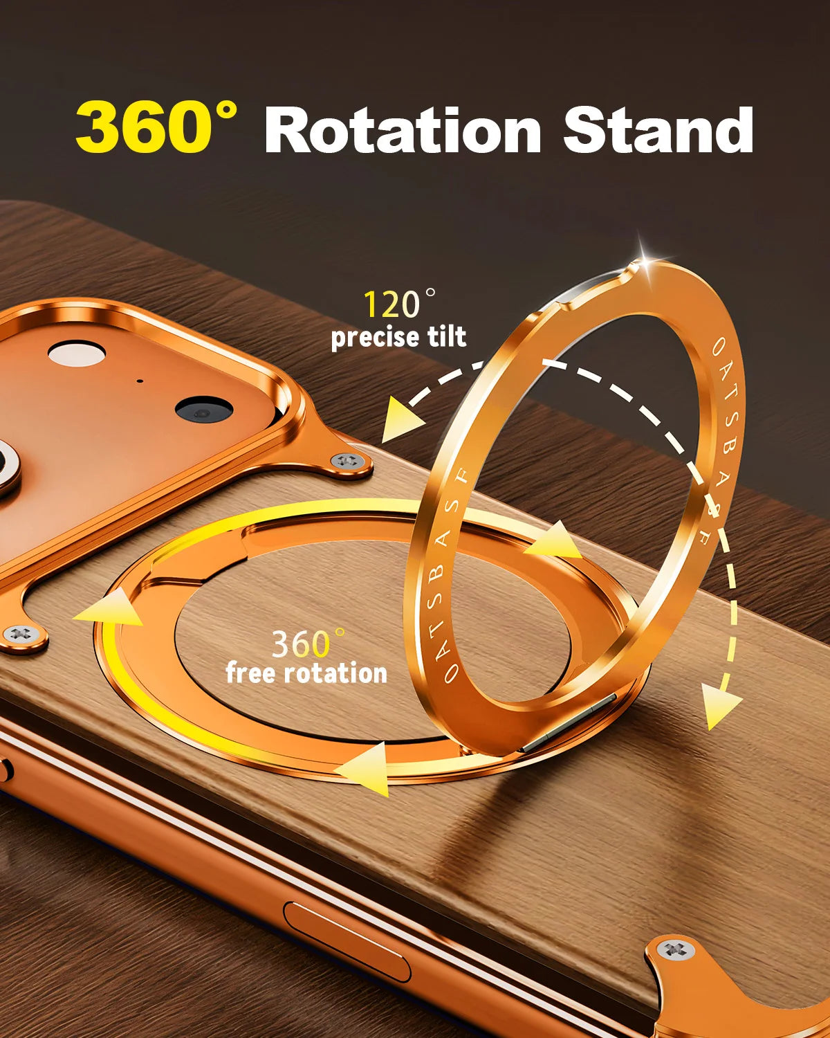 Luxury Solid Wood Magnetic Protective Case - sky-case