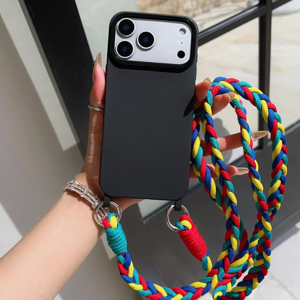 Crossbody Lanyard Rope Case - sky-case