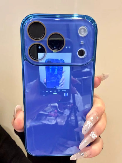 Luxury Plating Tempered Glass Bumper Case - sky-case