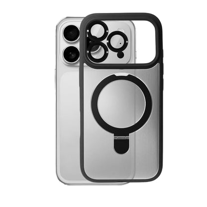 MagSafe Magnetic Case with Finger Ring for iPhone 17 with Shock-Absorbing Back Cover - sky-case