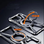 Luxury 360 Rotate Magnetic Aluminum alloy Cover - sky-case