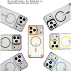 Magnetic Clear Stand Case for iPhone 17 Pro Max 17 Pro 17 Air - sky-case
