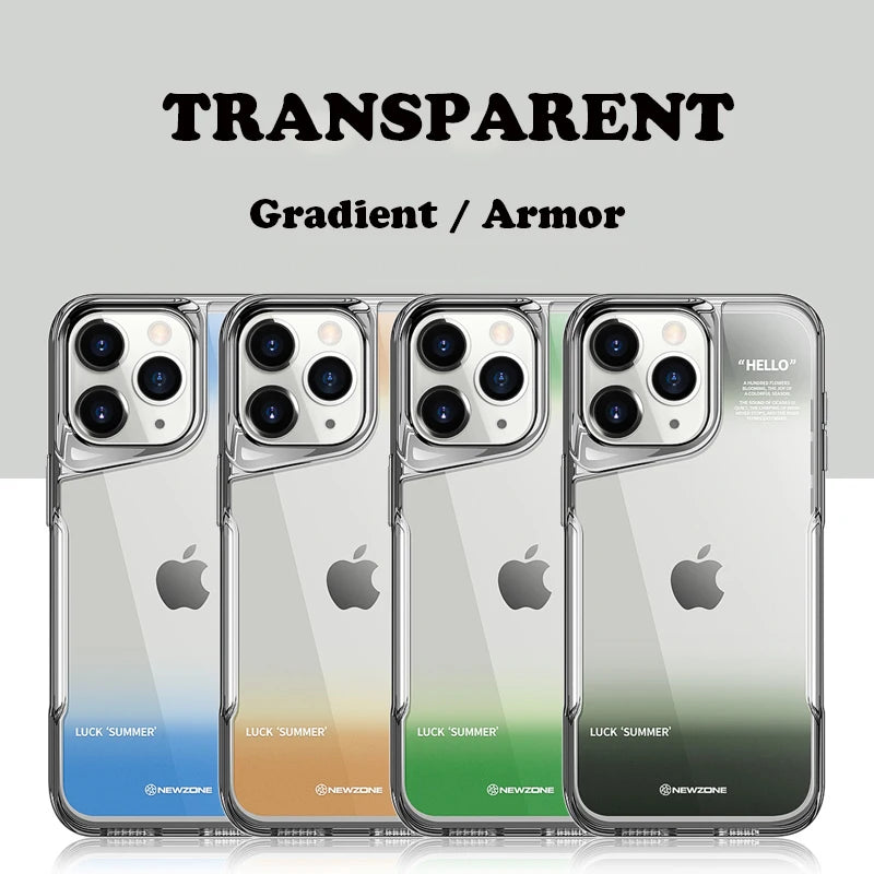 Luxury High Transparent Plating Soft Phone Cover For iPhone 15 Pro Max - sky-case