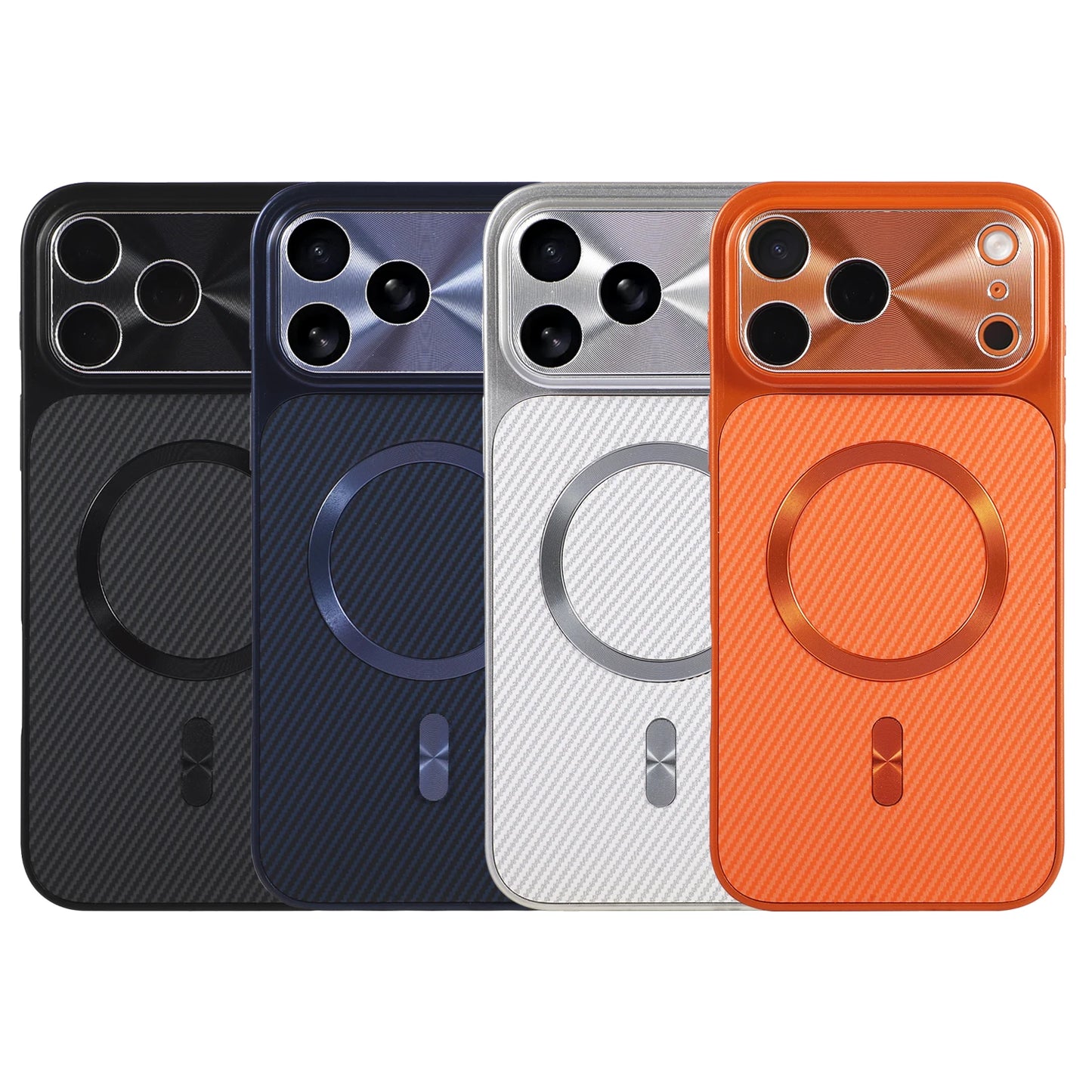 Luxury Carbon Fiber Magnetic Charging Case - sky-case