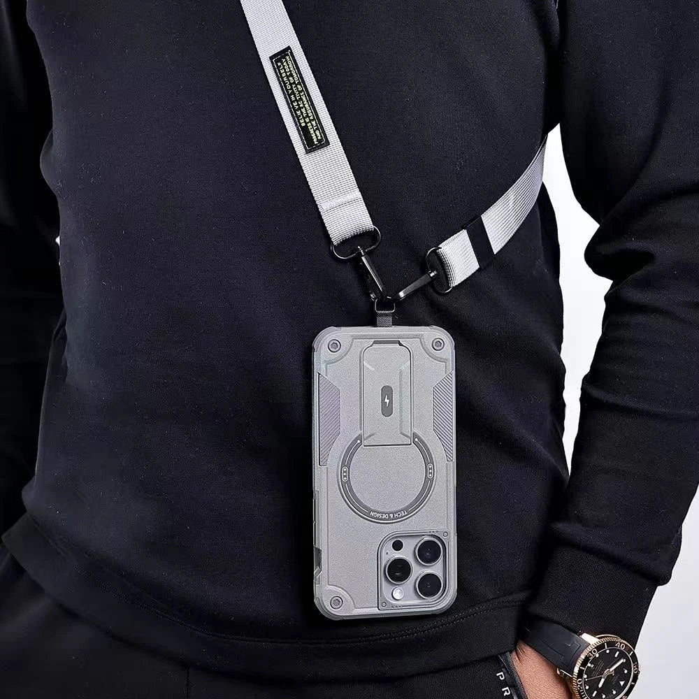 Crossbody Necklace Strap Matte Case - sky-case