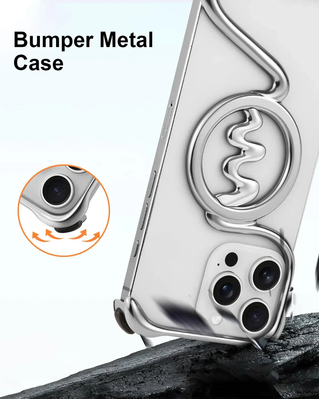 Aluminum Frameless Magnetic Protective Cover - sky-case