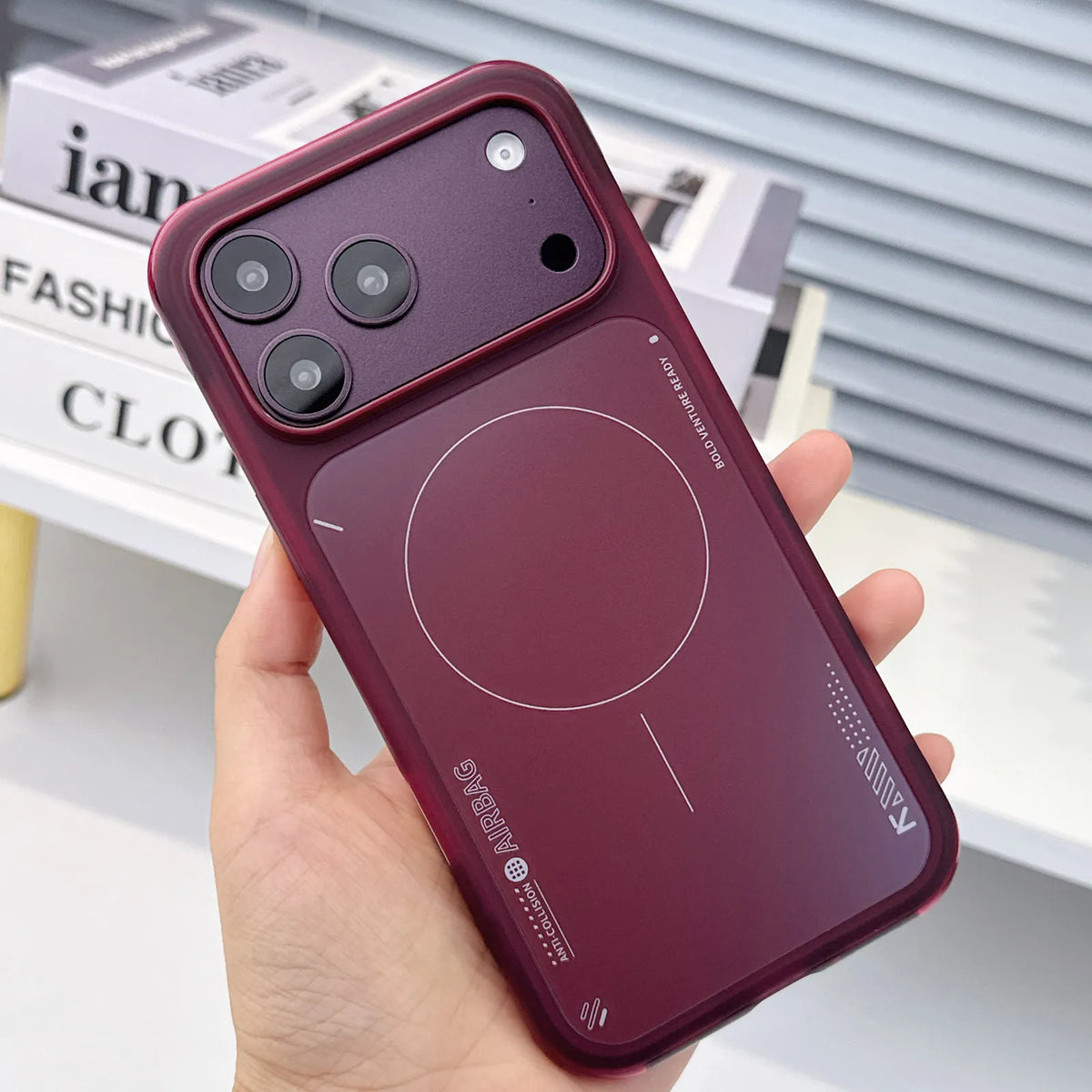 MatteGuard™ AI Button Cover