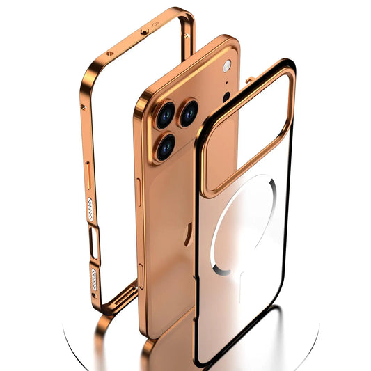 Elegant Gold Design with Lens Protection - sky-case
