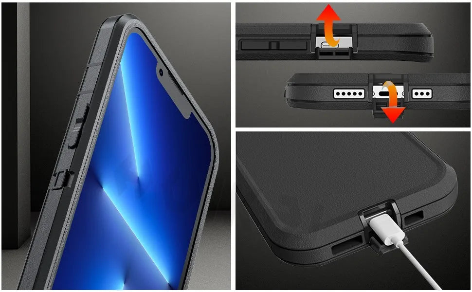 Heavy Duty Shockproof Silicone Case - sky-case