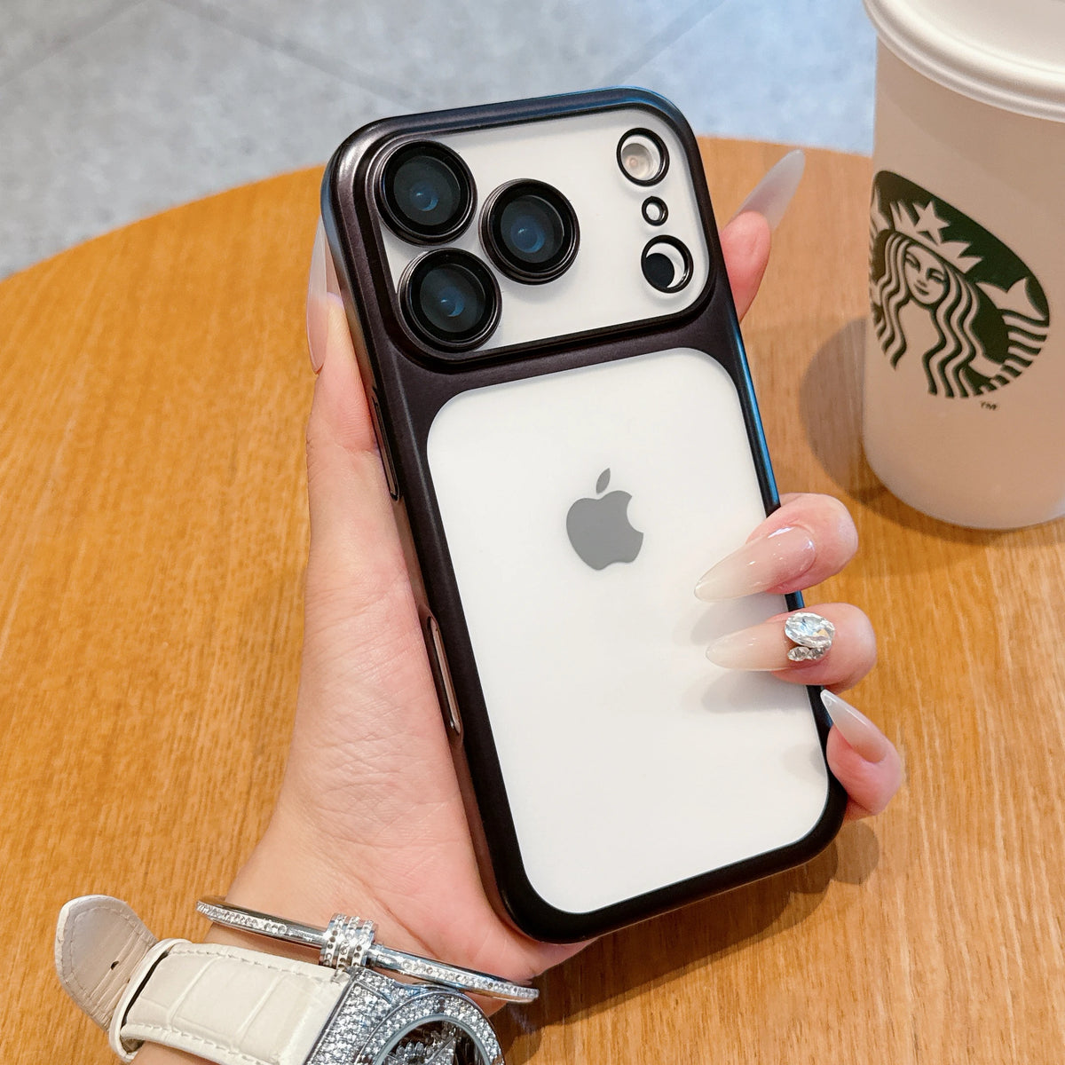 Plated Frame & Drop-Resistant Case - sky-case