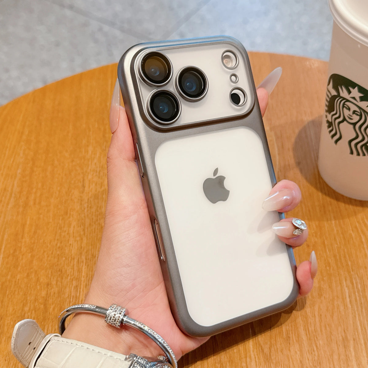 Plated Frame & Drop-Resistant Case - sky-case