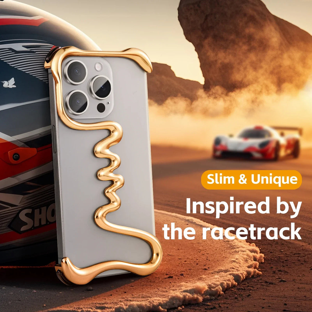 Metal Bezel-Less Phone Cover - sky-case