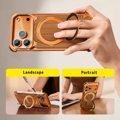 Luxury Solid Wood Magnetic Protective Case - sky-case