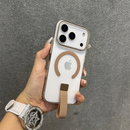 Luxury Ultra Slim Clear Magnetic Ring Case - sky-case