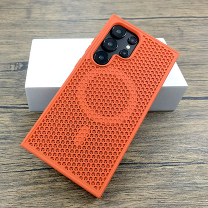 Luxury Heat Resistant Plastic Case for Samsung Galaxy with Magsafe Charging - sky-case