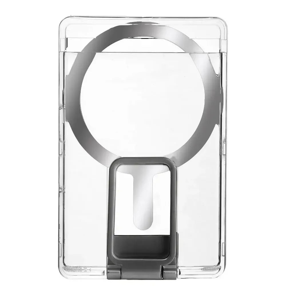 Luxury Magnetic Wallet Holder Card Black - sky-case