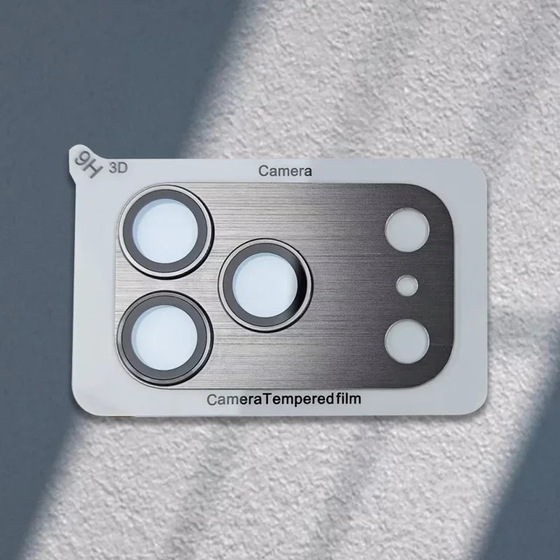 Full-coverage aluminum camera lens protector for iPhone 17 Pro Max - sky-case