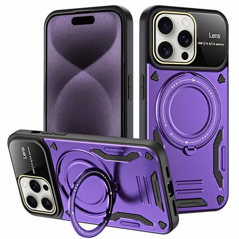Magsafe Rotate Finger Ring Stand Cover - sky-case