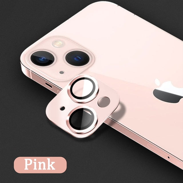 Full Cover Camera Lens Protector on For iPhone 15 14 13 Series Tempered Glass - sky-case