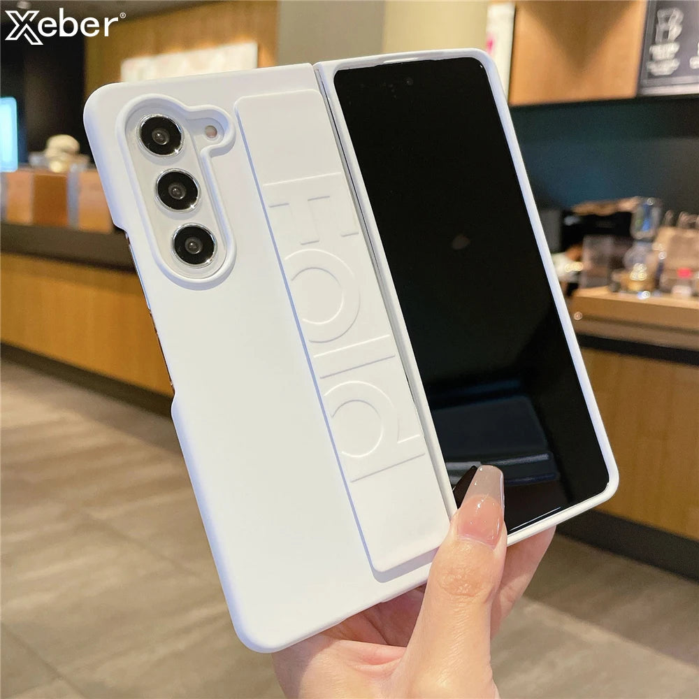 Luxury Soft Silicone Phone Case with Wrist Strap for Samsung - sky-case