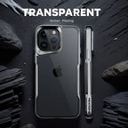 Luxury High Transparent Plating Soft Phone Cover For iPhone 15 Pro Max - sky-case