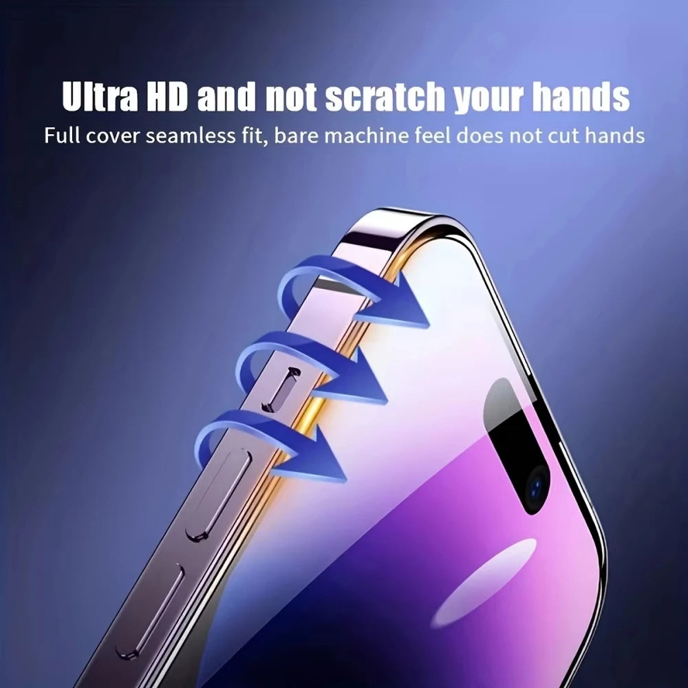 5PCS 8K HDR Anti-Glare Tempered Glass Screen Protector