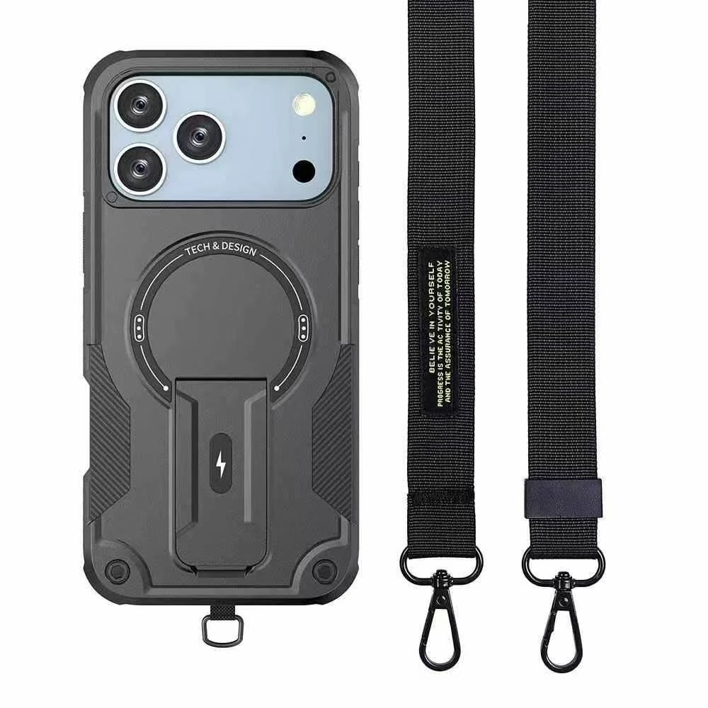 Crossbody Necklace Strap Matte Case - sky-case