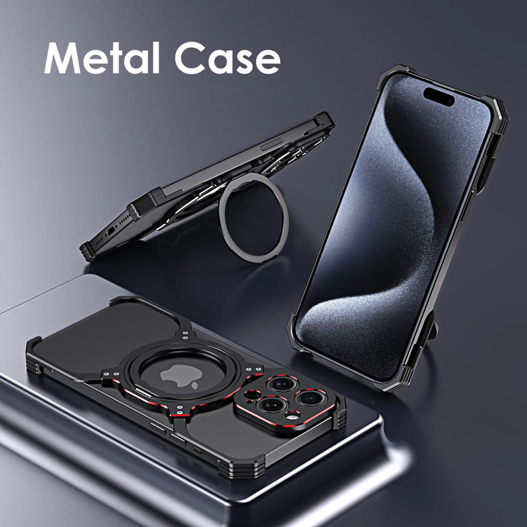 Luxury Full Metal 360° Magnetic Cover - sky-case