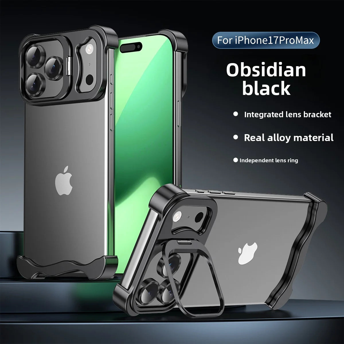 Metal Case with Shockproof Lens Holder and Heat Dissipation, Suitable for iPhone - sky-case