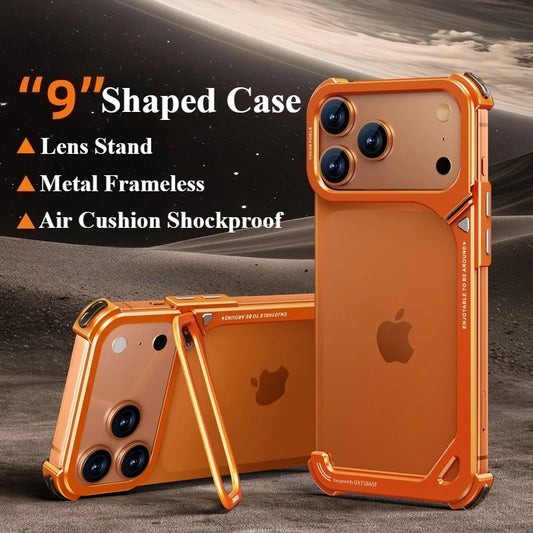 Luxury frameless aluminum alloy case - sky-case