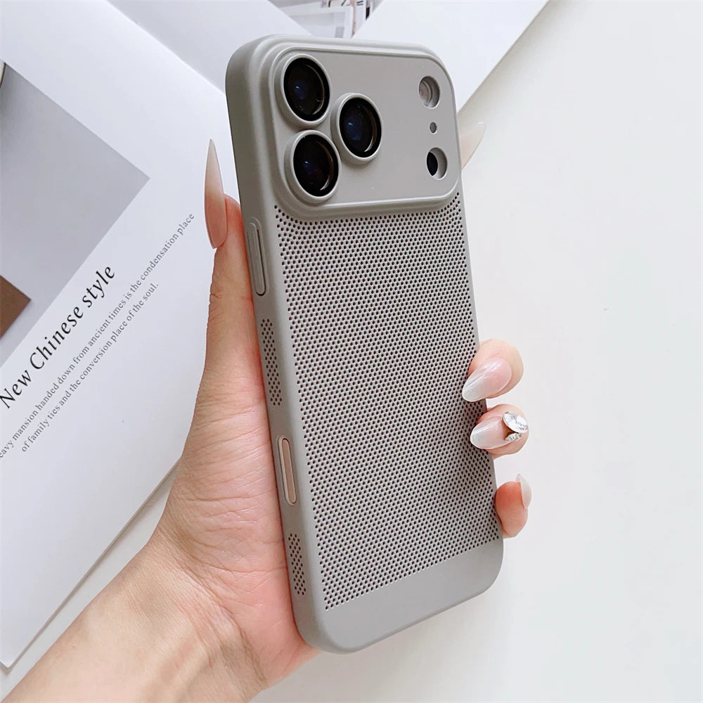 Thin Cooling Breathable Hard Case - sky-case