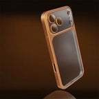 Luxury Plating Matte Transparent Hard Cover - sky-case