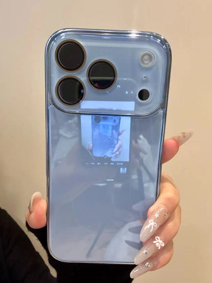 Luxury Plating Tempered Glass Bumper Case - sky-case