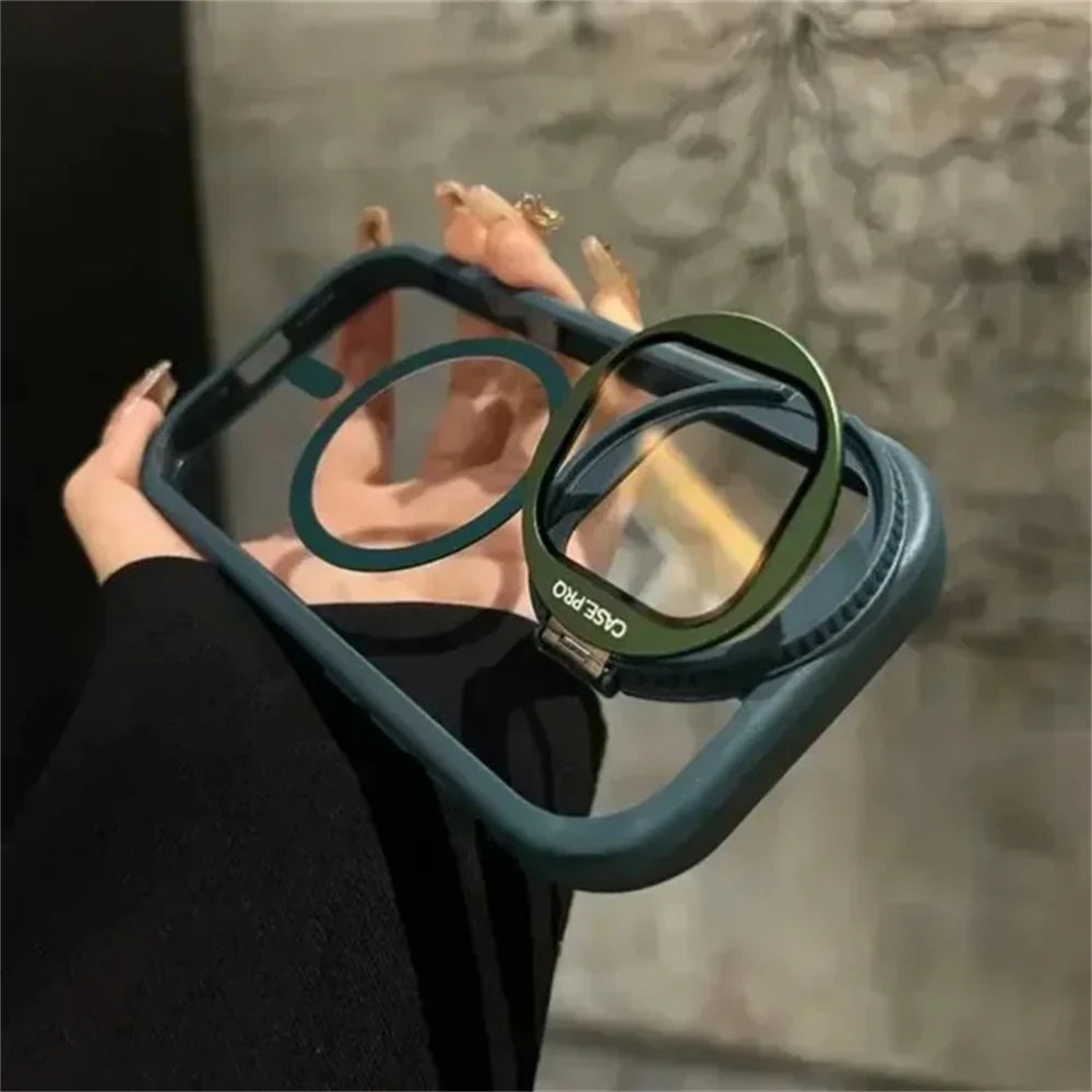 MagSafe Lens Flip Stand Cover