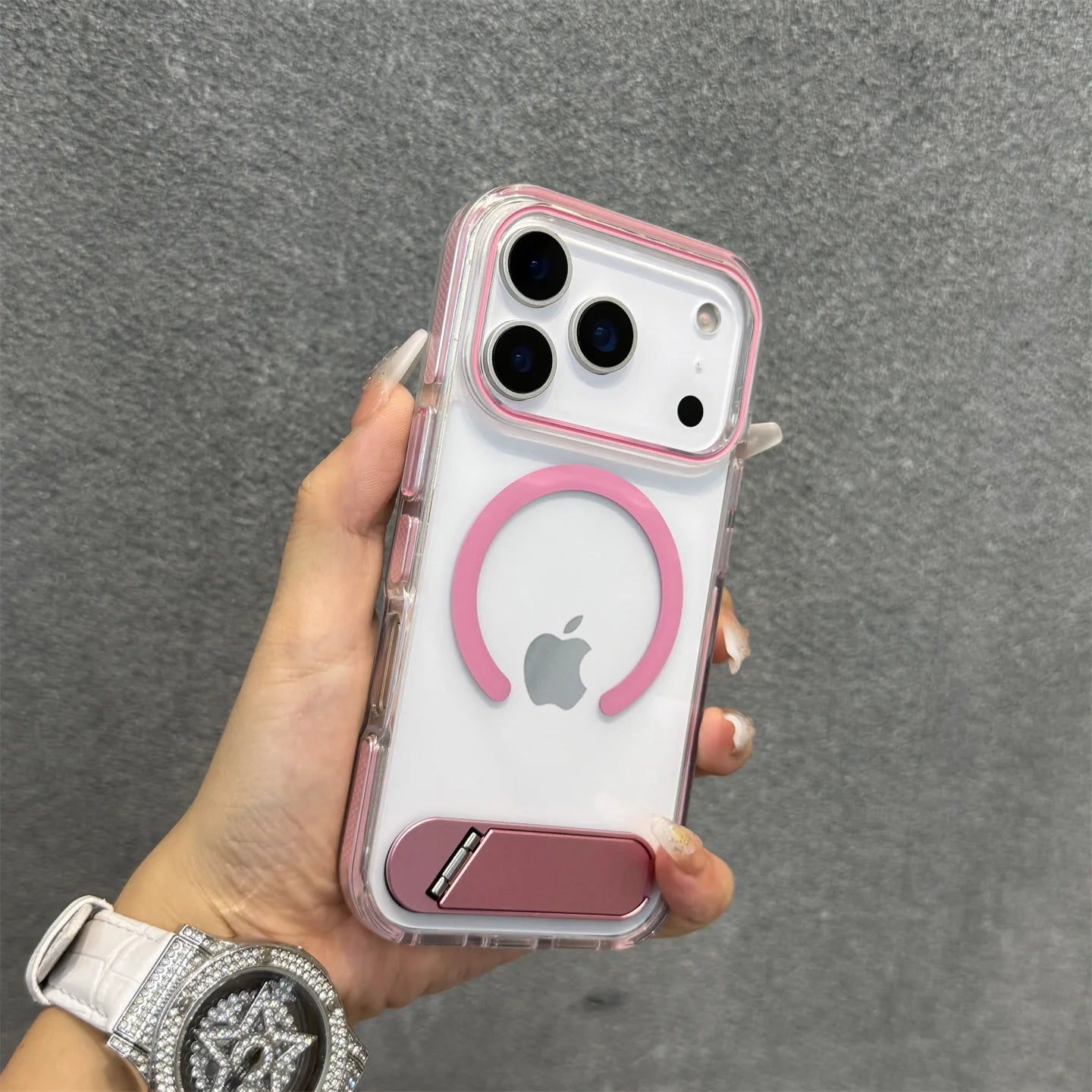 Transparent Magnetic Acrylic Case - sky-case