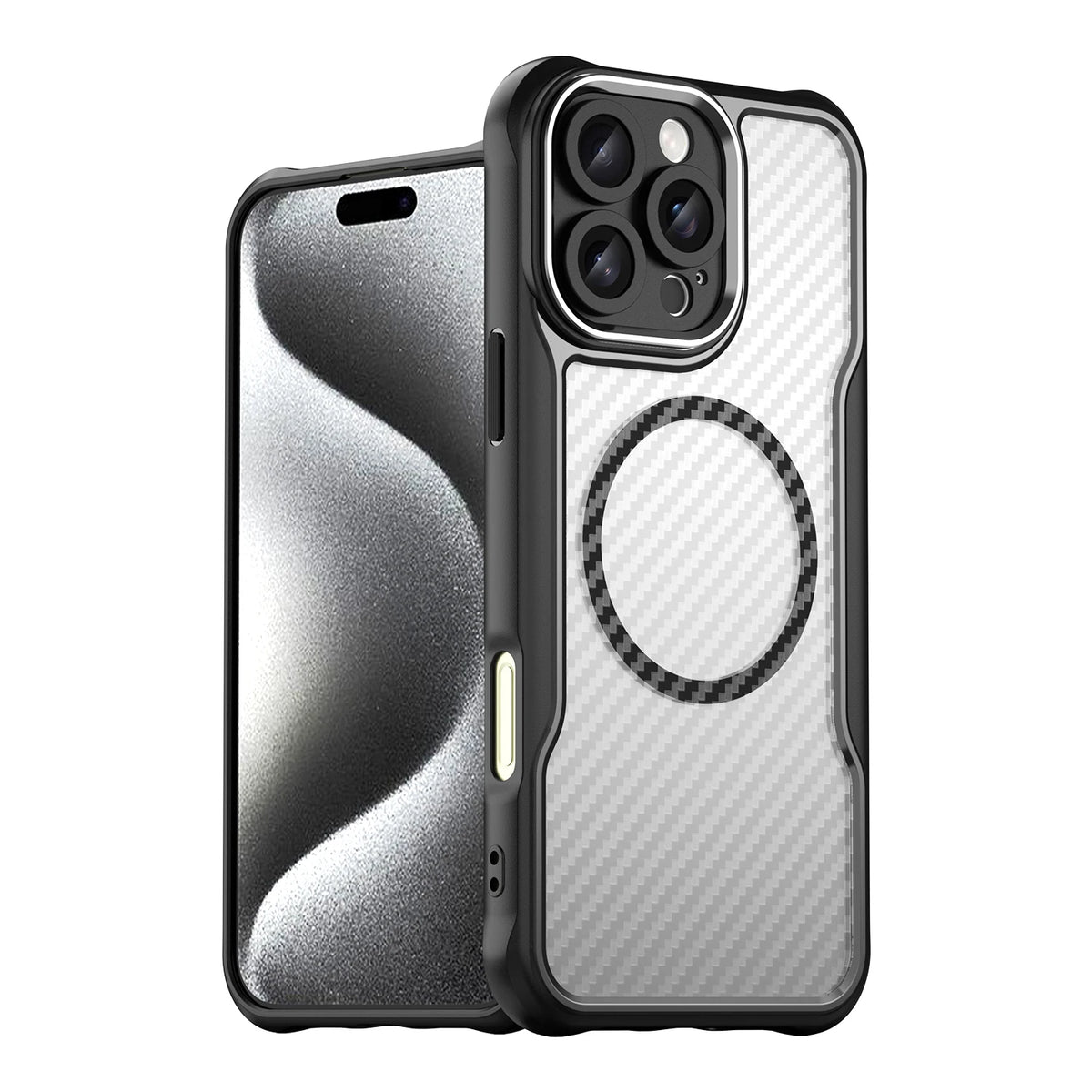 Full Lens Carbon Fibre Magnetic Cover - sky-case