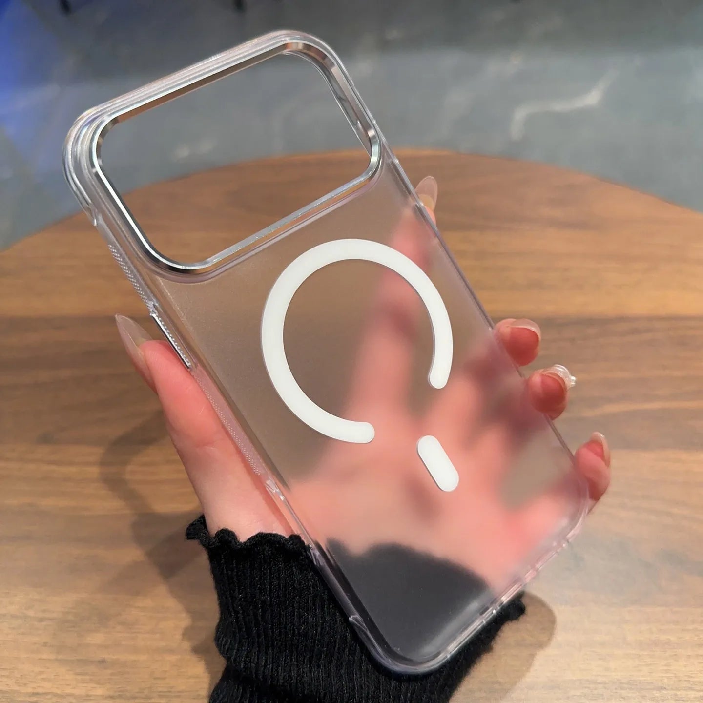 Luxury Frosted Slim Strap Case - sky-case