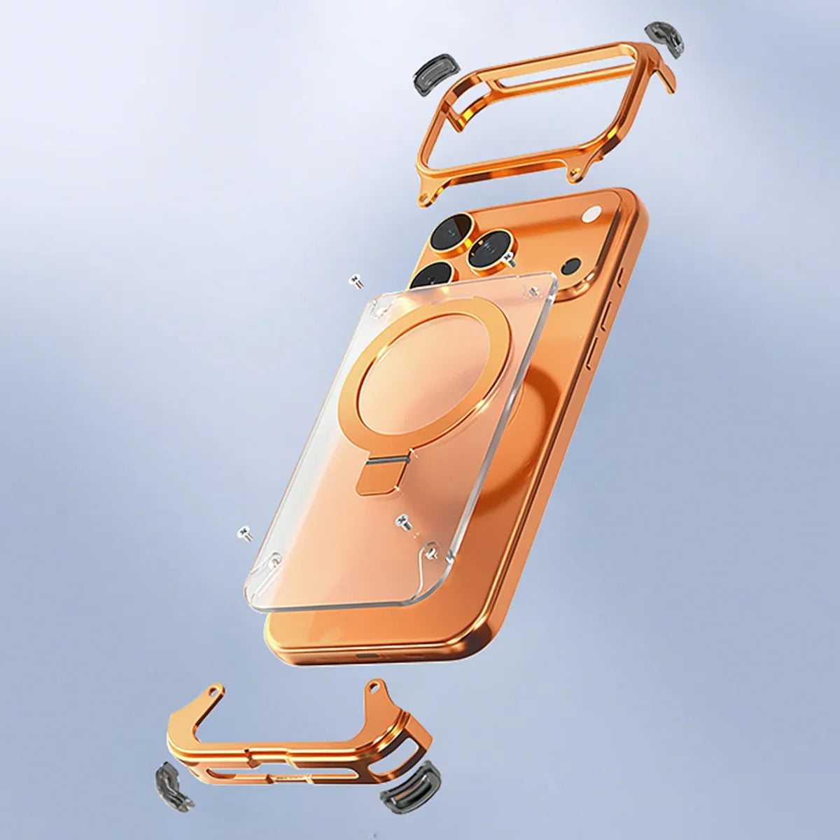 Premium Aluminum Alloy Magnetic Ring Holder - sky-case