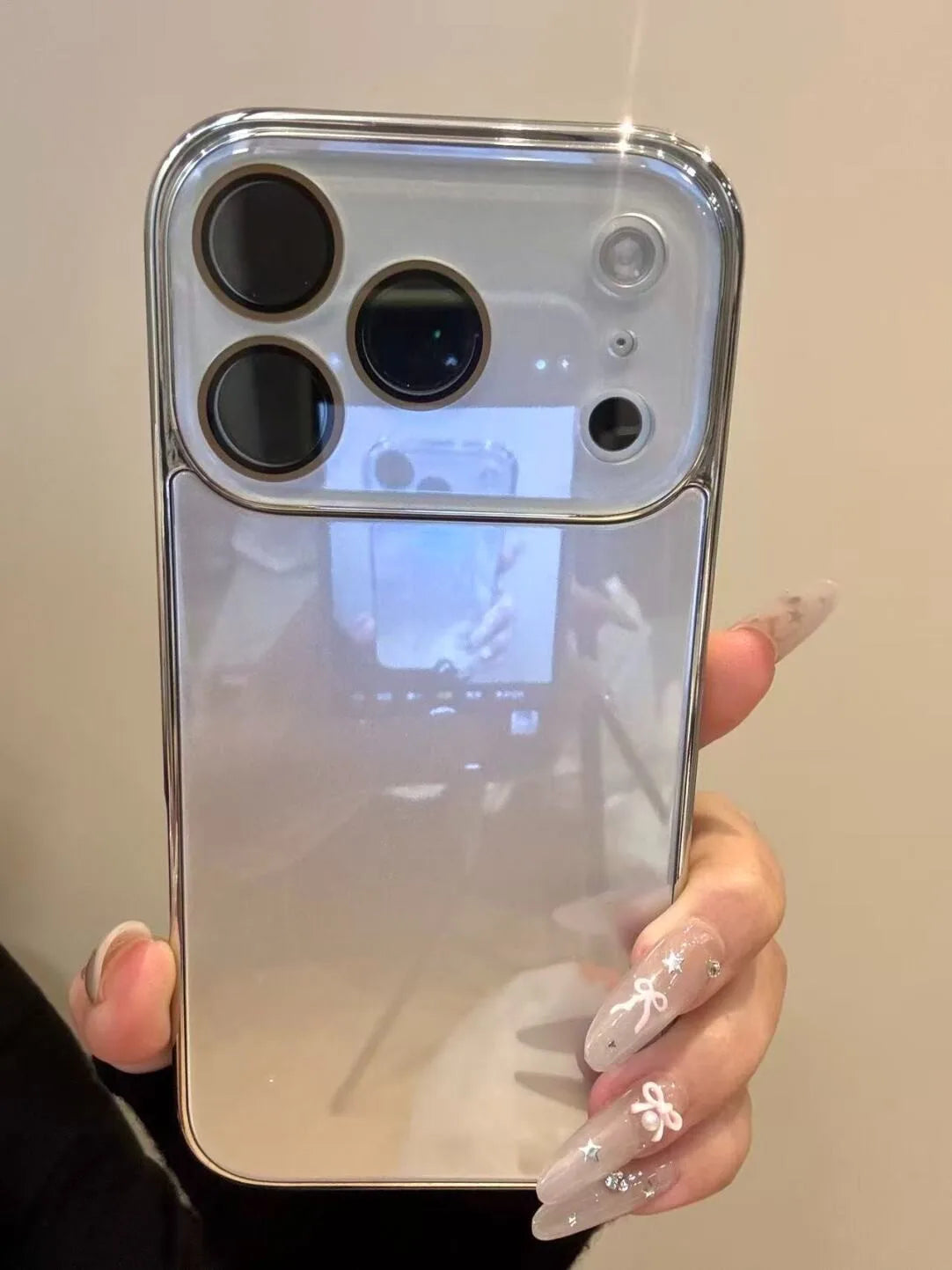 Luxury Plating Tempered Glass Bumper Case - sky-case