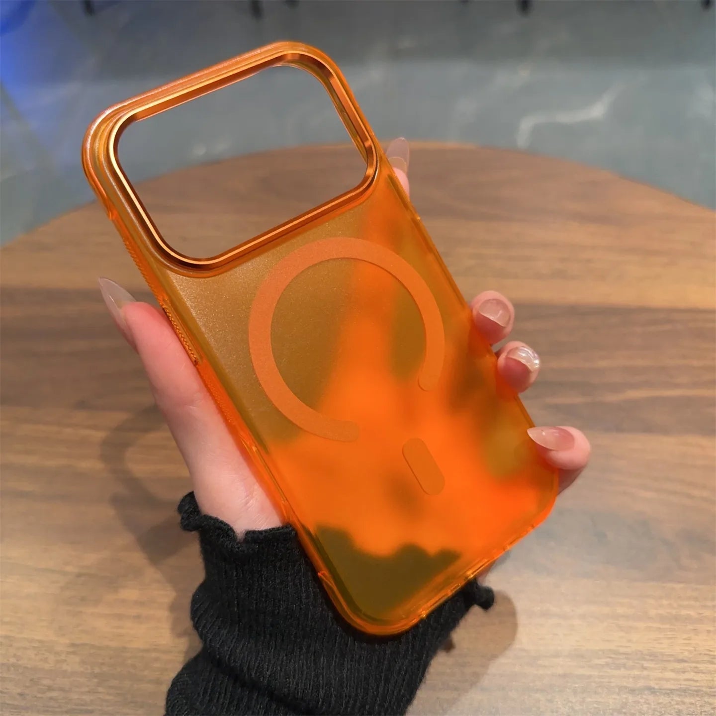 Luxury Frosted Slim Strap Case - sky-case