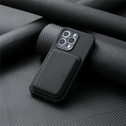 Carbon Fiber Magnetic Case for iPhone 15 14 13 11 Magsafe Wireless Charging Case - sky-case