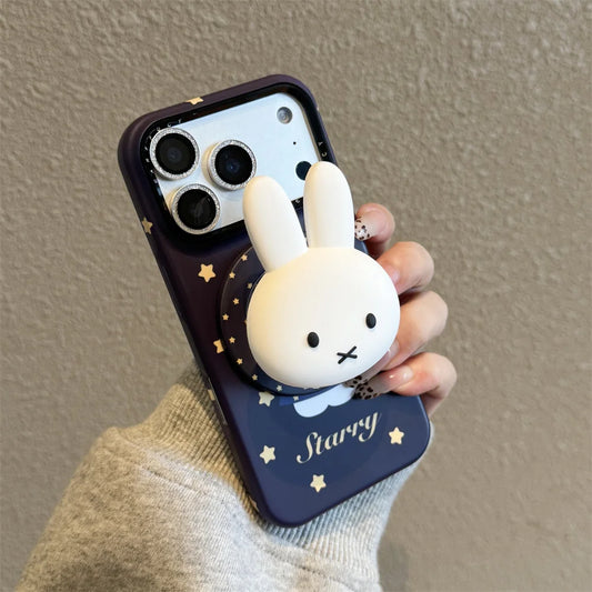 Kawaii Star 3D Bunny MagSafe Case - sky-case