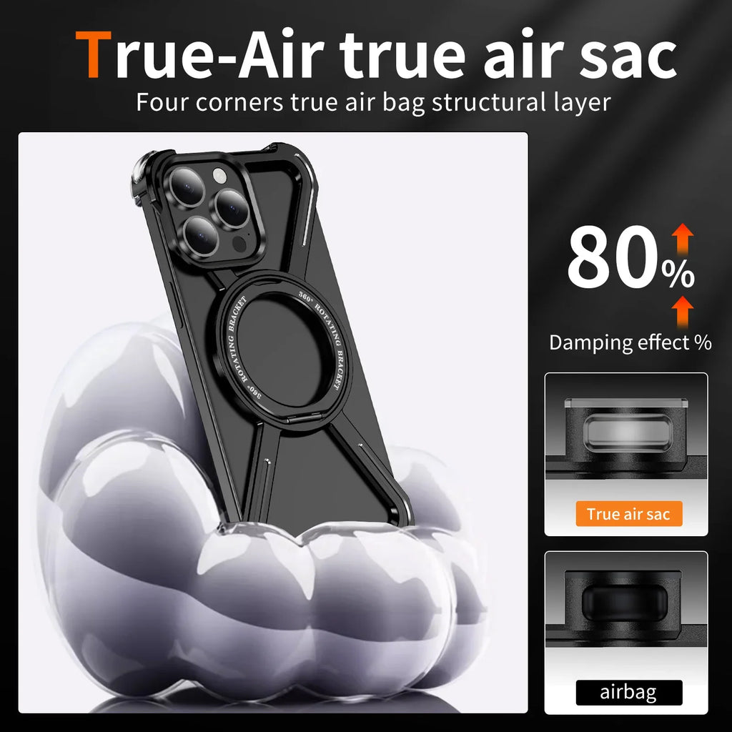 Luxury Metal Heat Dissipation Phone Cover - sky-case