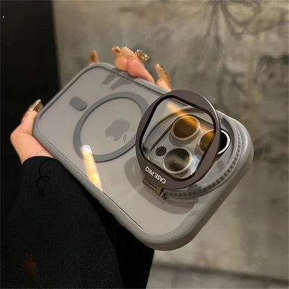 MagSafe Lens Flip Stand Cover