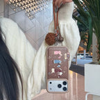 Cute Dachshund Leather Bumper Case - sky-case
